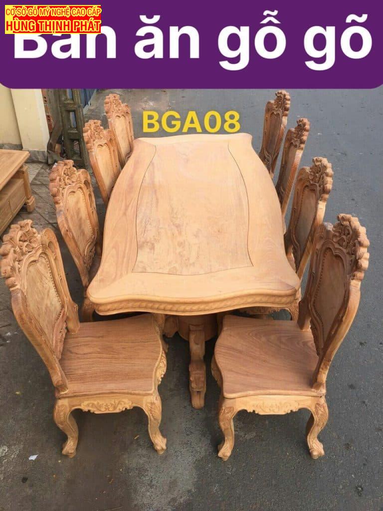 MẪU BÀN GHẾ ĂN GỖ GÕ ĐỎ CAO CẤP