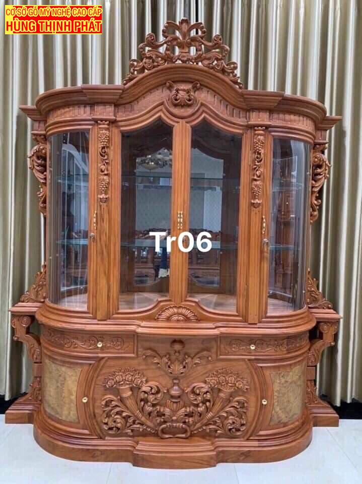 CÁC MẪU TỦ RƯỢU GỖ GÕ ĐỎ CAO CẤP