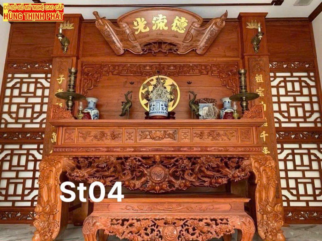 Sập Thờ Mai Điểu – Nét Đẹp Truyền Thống và Ý Nghĩa Phong Thủy
