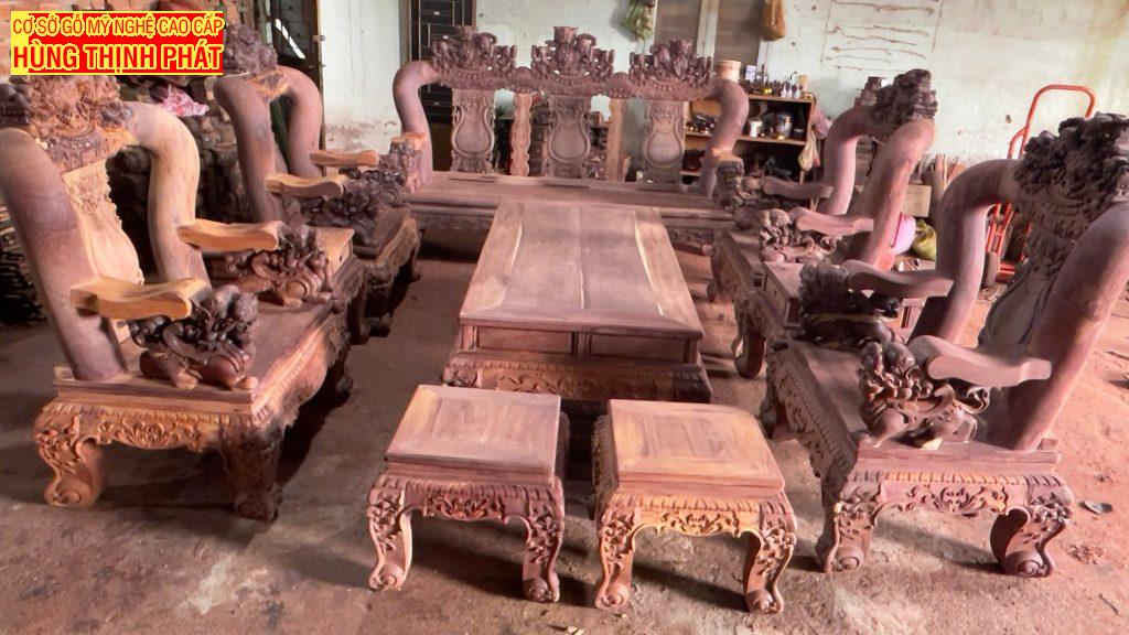 Bàn Ghế Cẩm Lai Tay 16 – Đỉnh Cao Của Sự Sang Trọng Và Đẳng Cấp