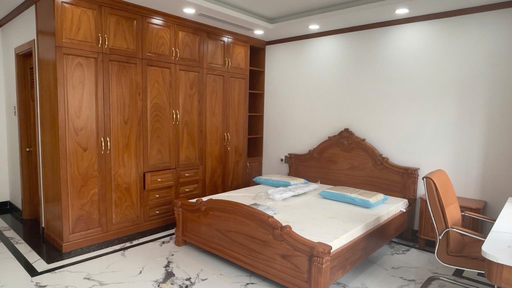 Tủ Quần Áo Gỗ Gõ Đỏ 6 Cánh Góc – Kiệt Tác Nội Thất Phòng Ngủ Cao Cấp